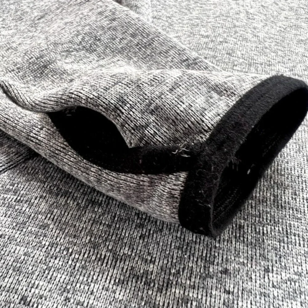 Nike Hoodie Womens‎ Small Gray Dri Fit Pullover Sweatshirt Athletic Thumbholes